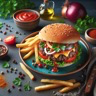 Burger de Viande Hachée