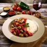 Piperade de Sauté de Porc aux Olives et Chorizo